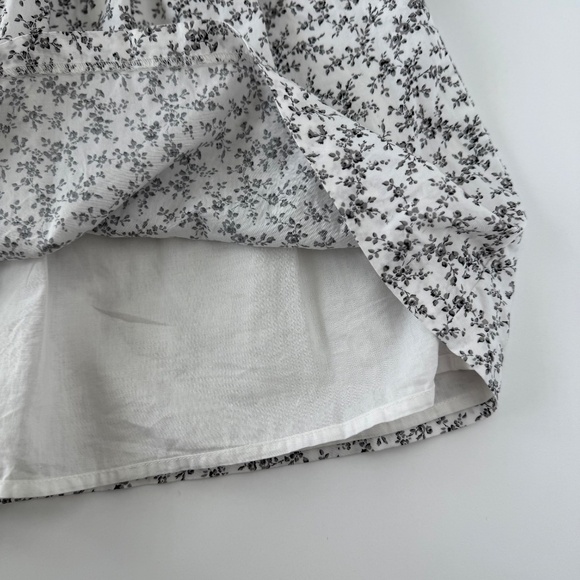 Janie and Jack Baby Girls Floral Dress Black/White size 12-18M - Picture 5 of 6